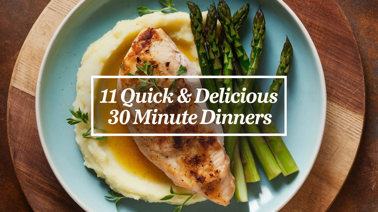 11 Quick Delicious 30 Minute Dinners