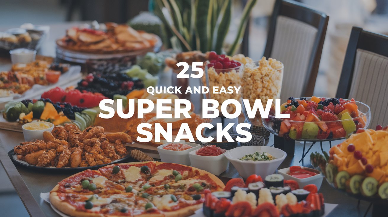 25 Quick and Easy Super Bowl Snacks 1