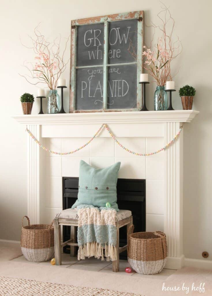 Spring Mantel via House by Hoff 1 scaled