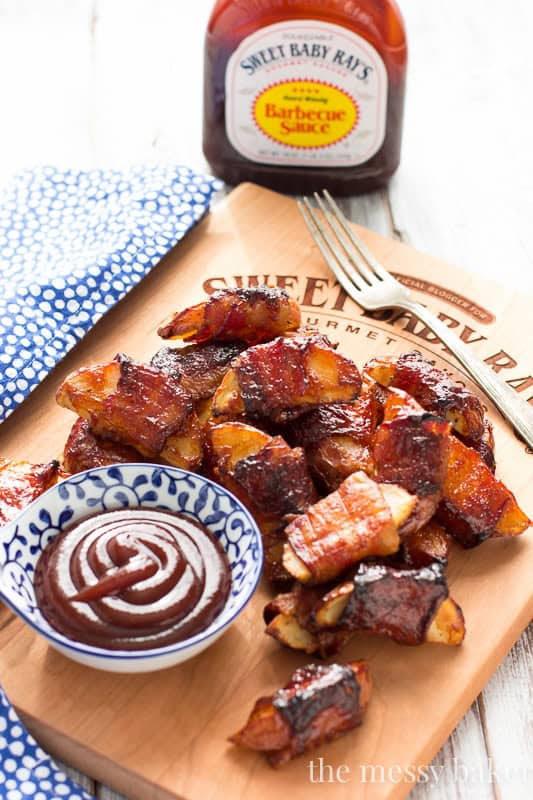25 Quick Easy Super Bowl Snacks 6 Bacon Wrapped Barbecue Potato Wedges 2 4