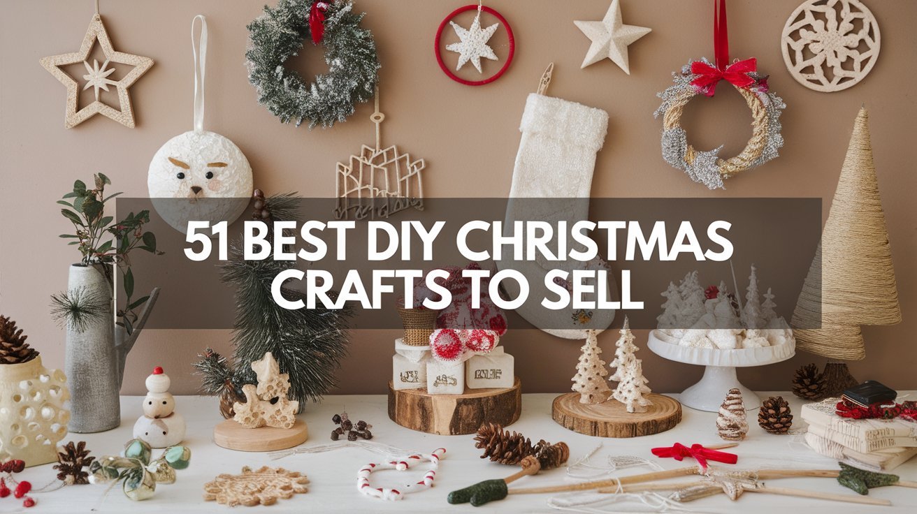 51 Best DIY Christmas Crafts to Sell for a Profitable Holiday Season