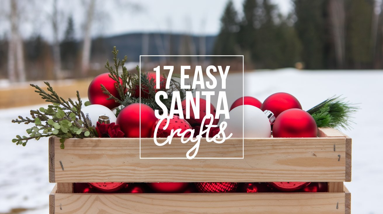 17 Easy Santa Crafts 1