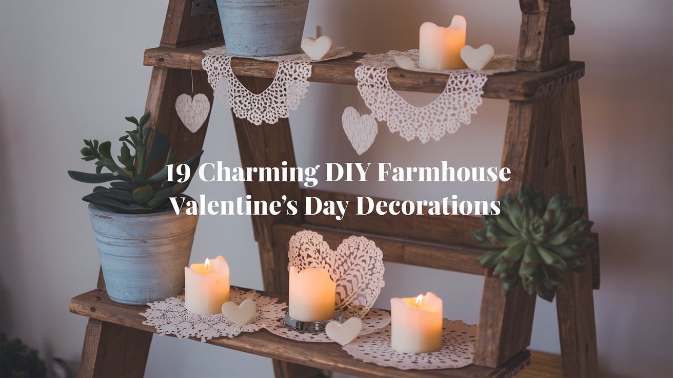19 Charming DIY Farmhouse Valentines Day Decorations