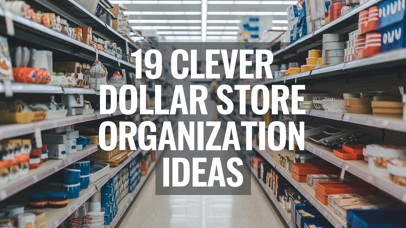 19 Clever Dollar Store Organization Ideas 1