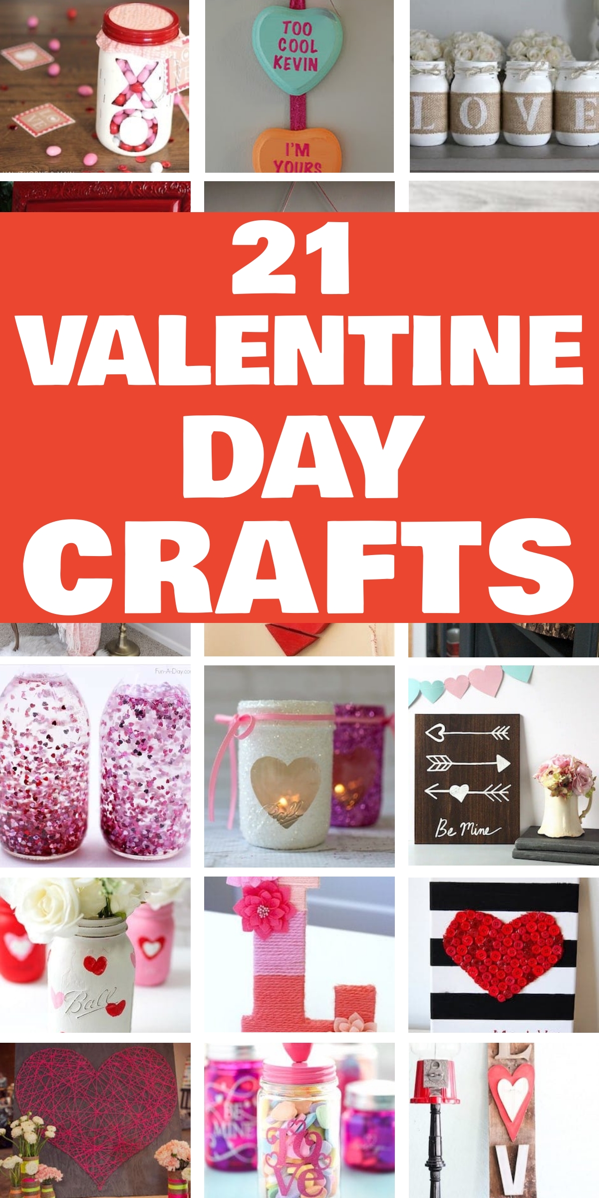 21 Cute Valentine Day Crafts
