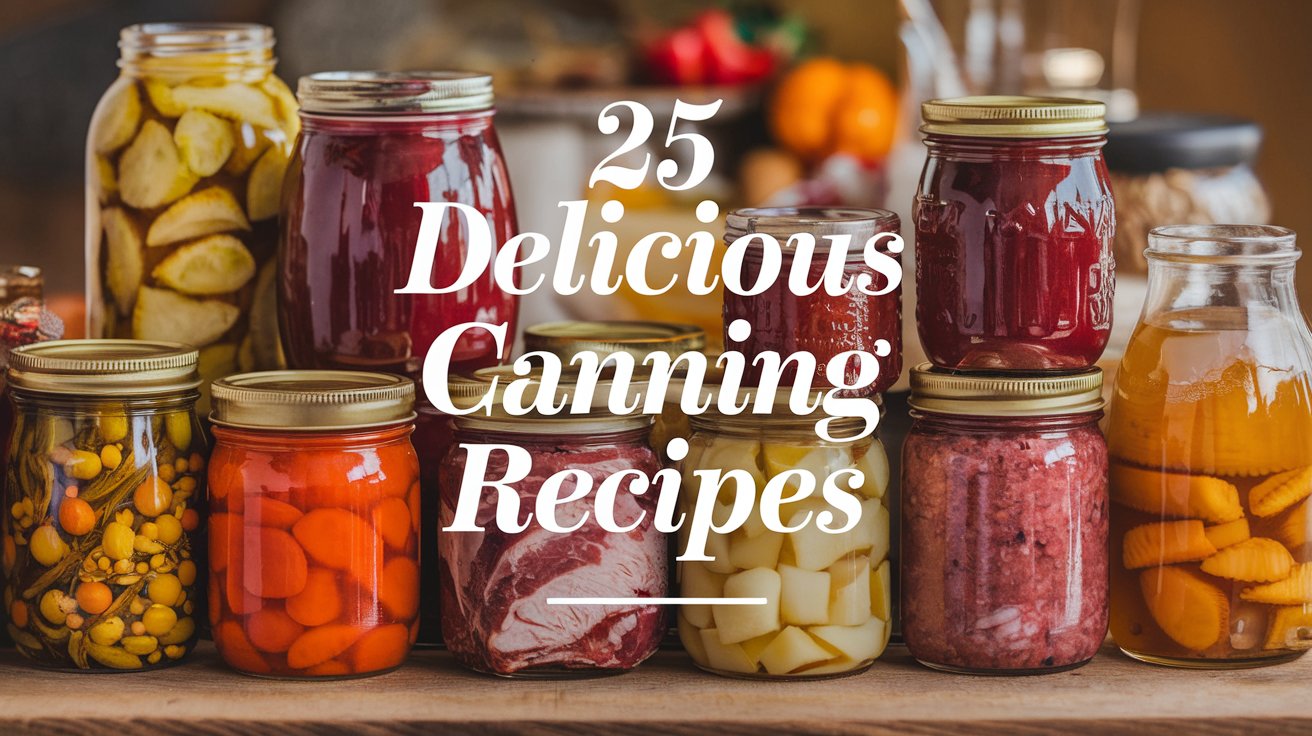 25 Delicious Canning Recipes 1