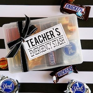 teachers emergency stash