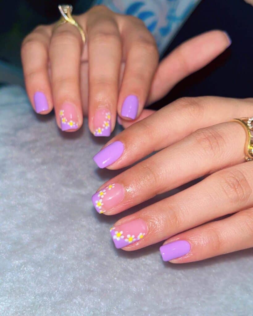 A collection of vibrant and artistic summer nail art on impeccably groomed nails.