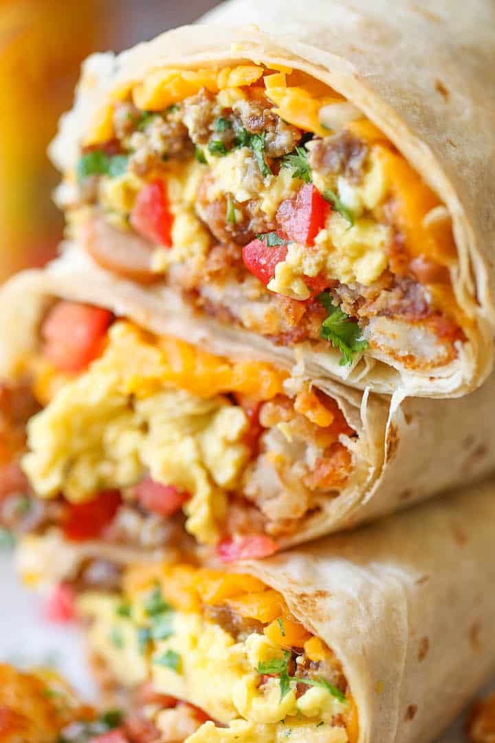 31 Easy Egg Breakfast Recipes 31 Freezer Breakfast BurritosIMG 9420
