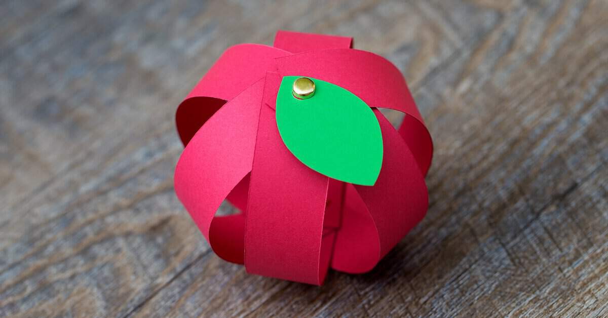 Paper Apple Craft 15