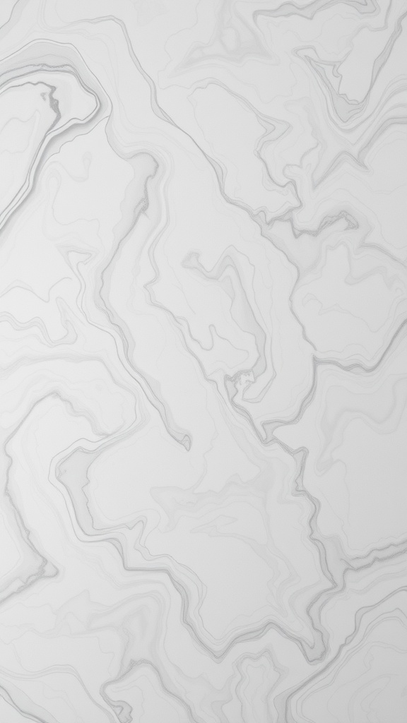 A marbled background featuring soft white and grey swirls.