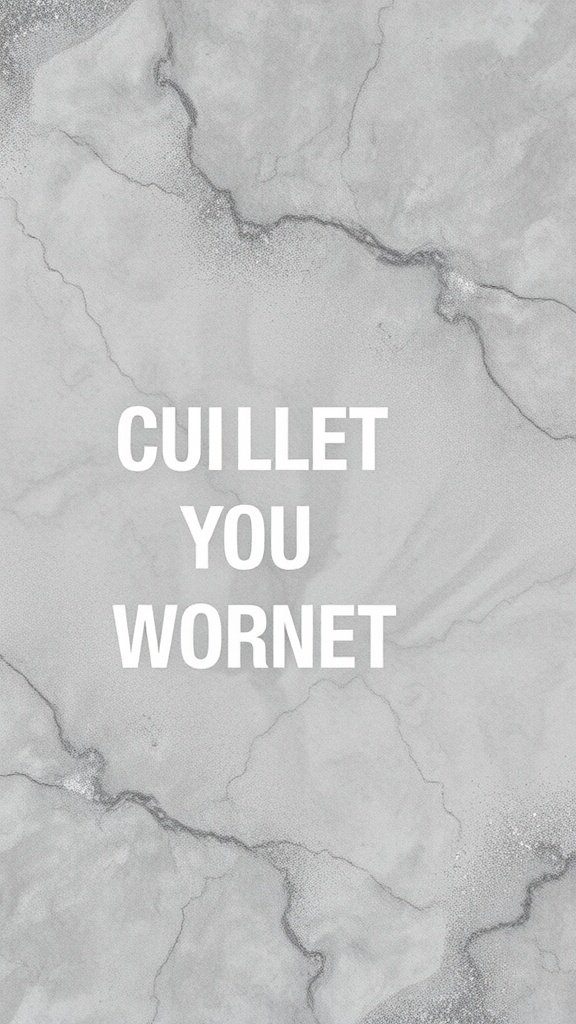 Marbled grey wallpaper with iridescent glitter detail