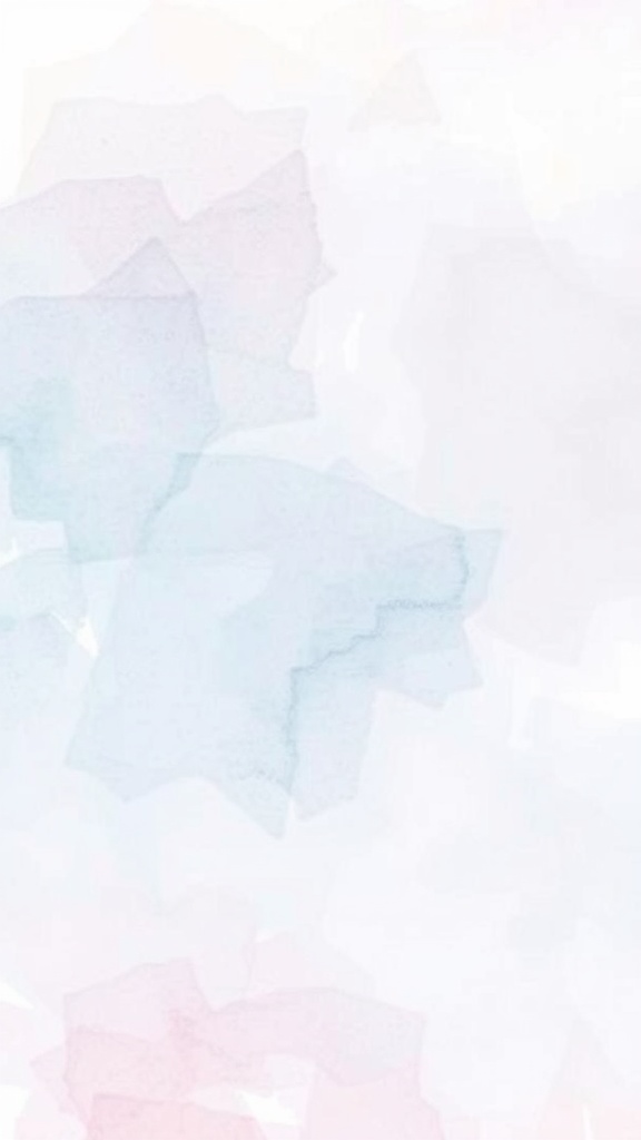 Pastel watercolor wallpaper design with soft colors