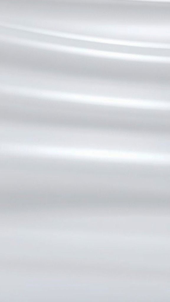 Soft metallic striped wallpaper in white and silver
