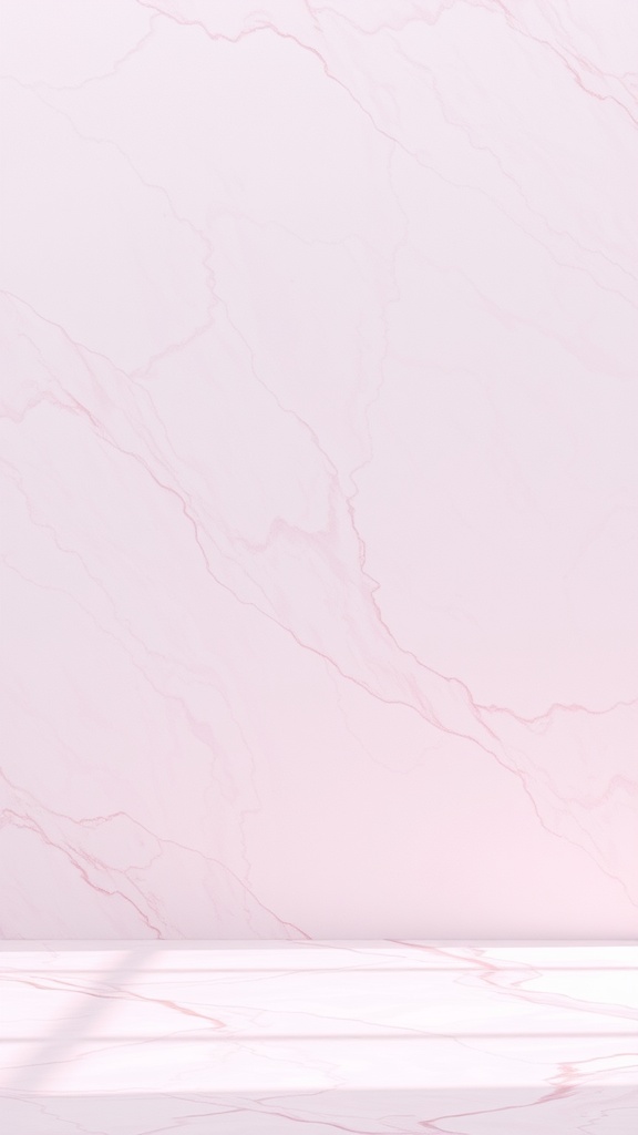 Soft pastel pink and lavender marble wallpaper with subtle patterns