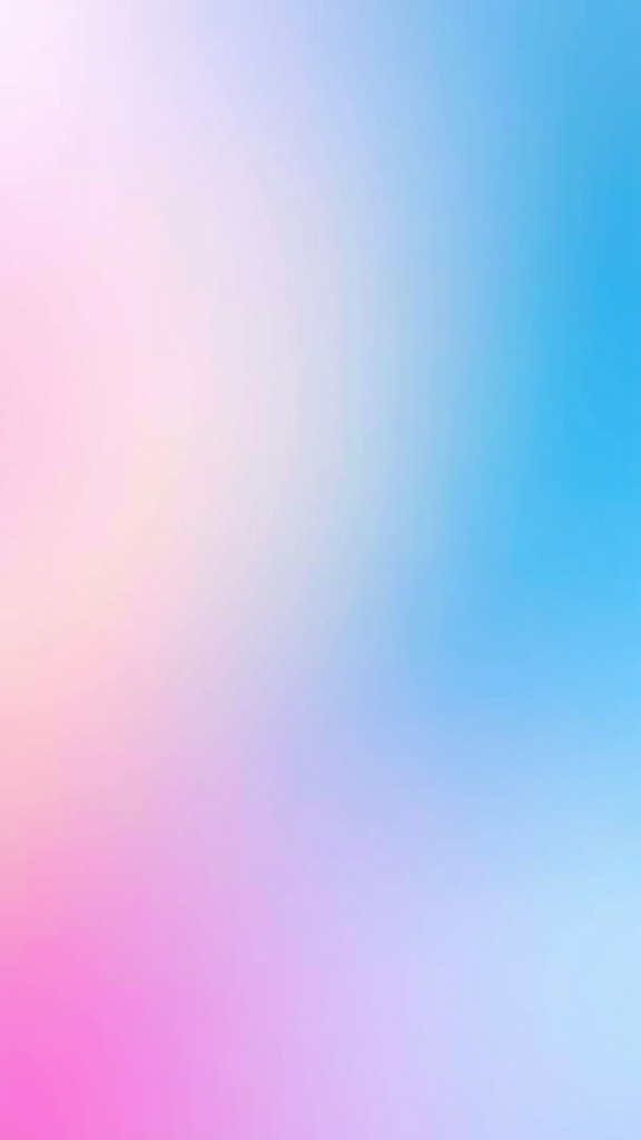 Subtle ombre gradient wallpaper in pastel colors