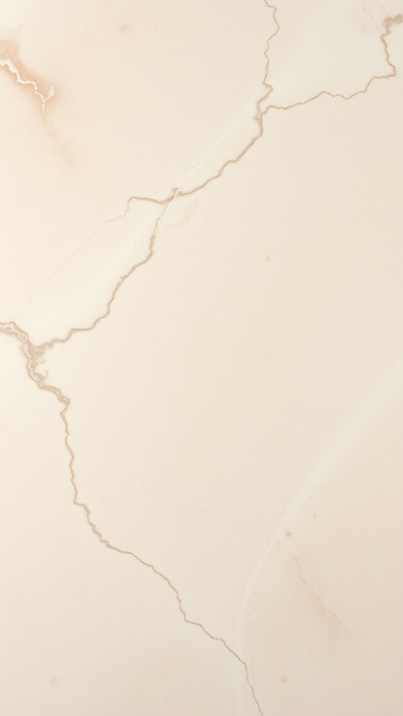 A warm taupe marble design featuring soft earthy tones and delicate veining.