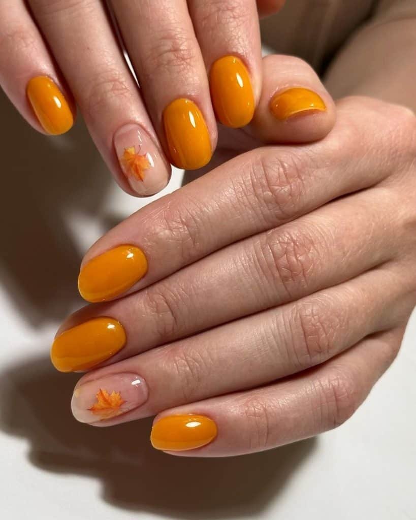 Autumn Fall Acrylic Nails 2025: Trendy and Classy Design 25 Ideas