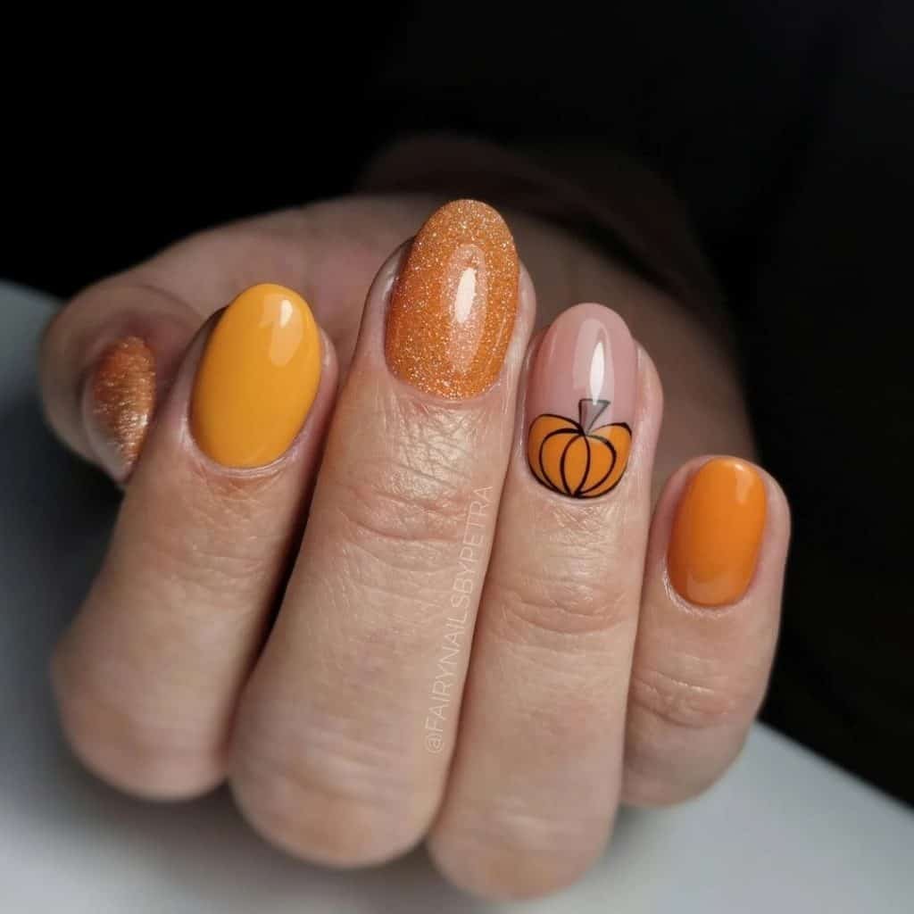 Best Fall Pumpkin Nails 2025 22 Ideas: Top Trends and Designs for the Season