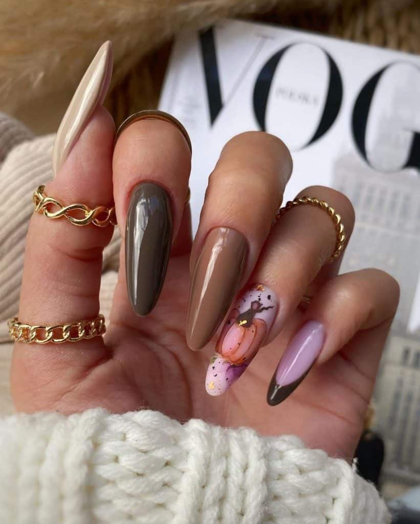 Best Fall Pumpkin Nails 2025 22 Ideas: Top Trends and Designs for the Season