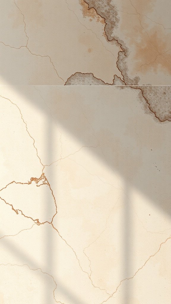 A soft grunge marble texture with light colors and subtle patterns.