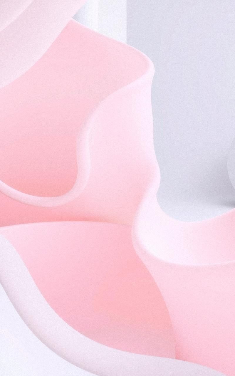 Organic Flowing Lines In Soft Pastel Colors