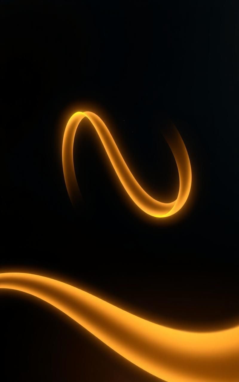 Celestial Ribbon of Light Stretching Across Space