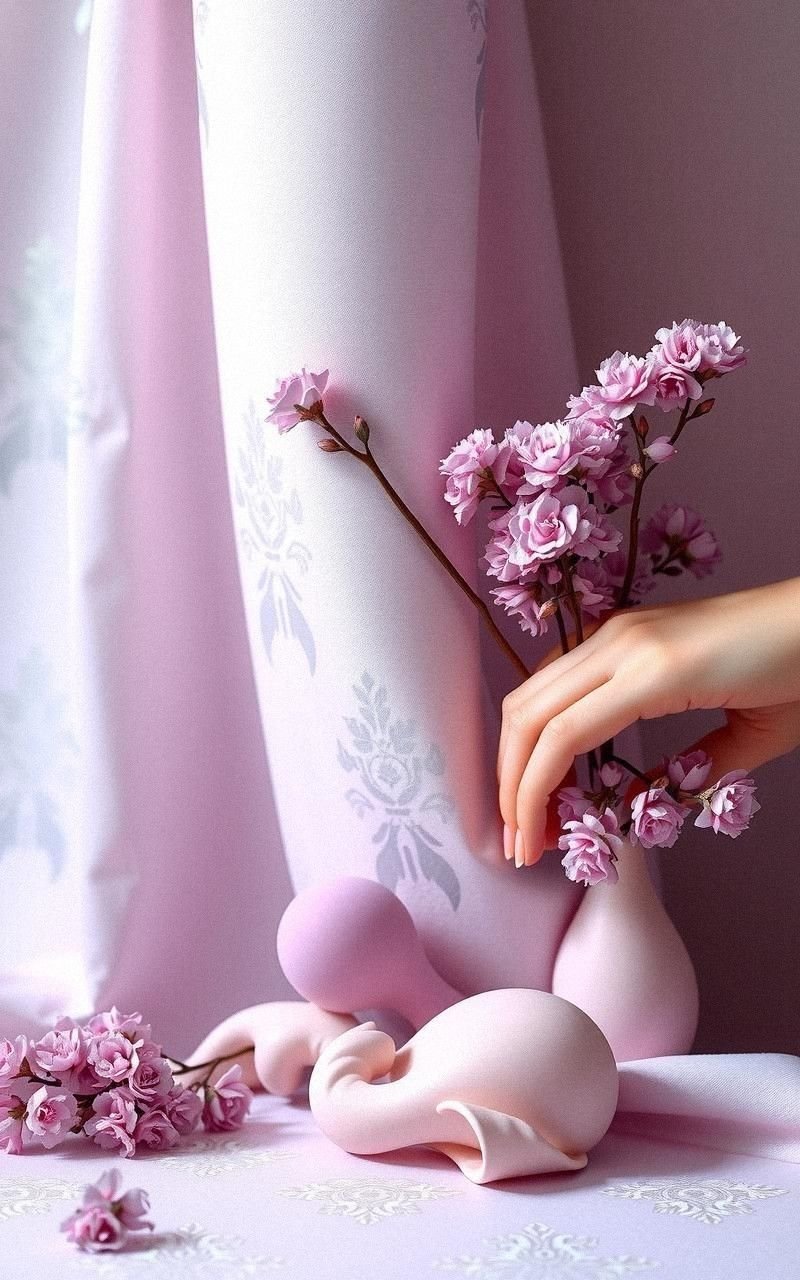 Soft Lilac Damask Wallpaper for Delicate Charm