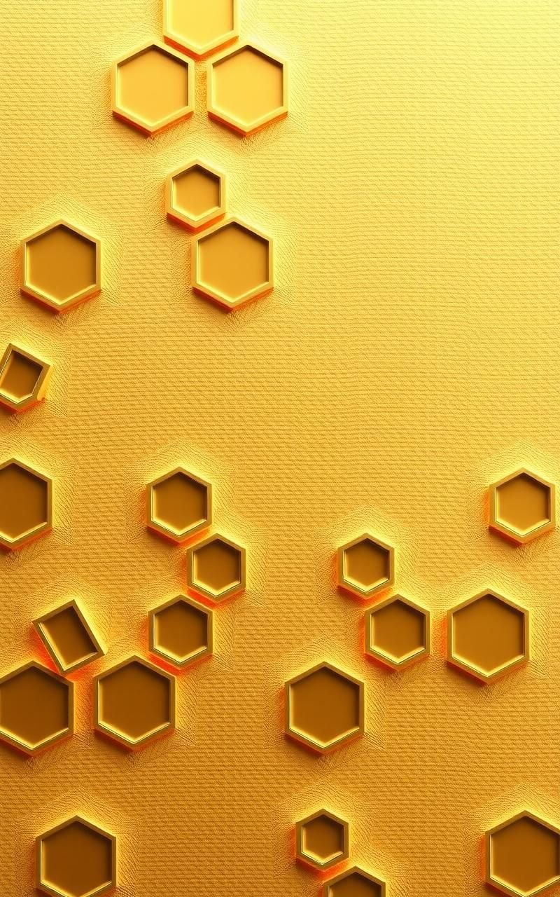 Hexagonal Honeycomb Patterns for Texture