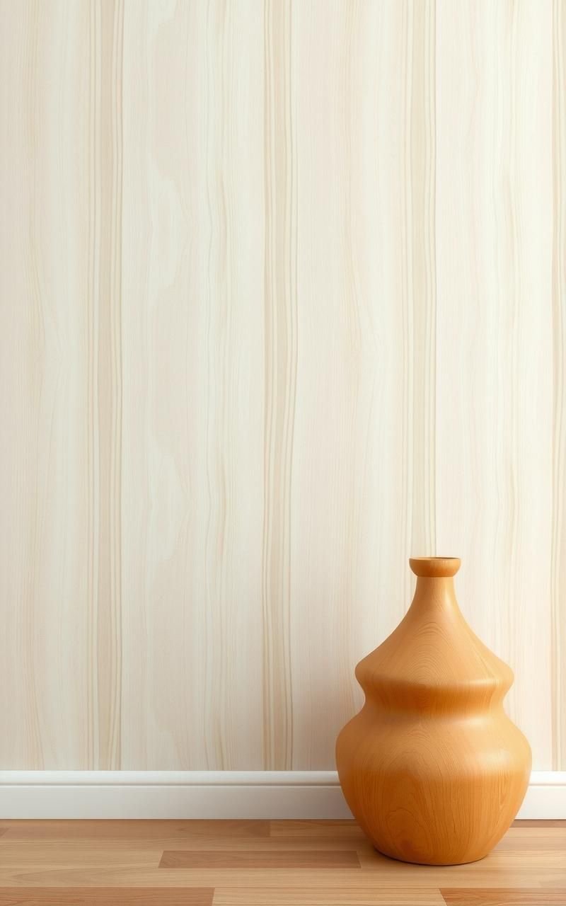 Light Wood Grain Texture In Pale Natural Shades