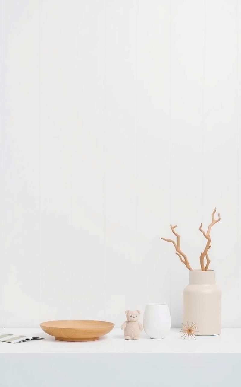 White Background With Thin Horizontal Gray Lines