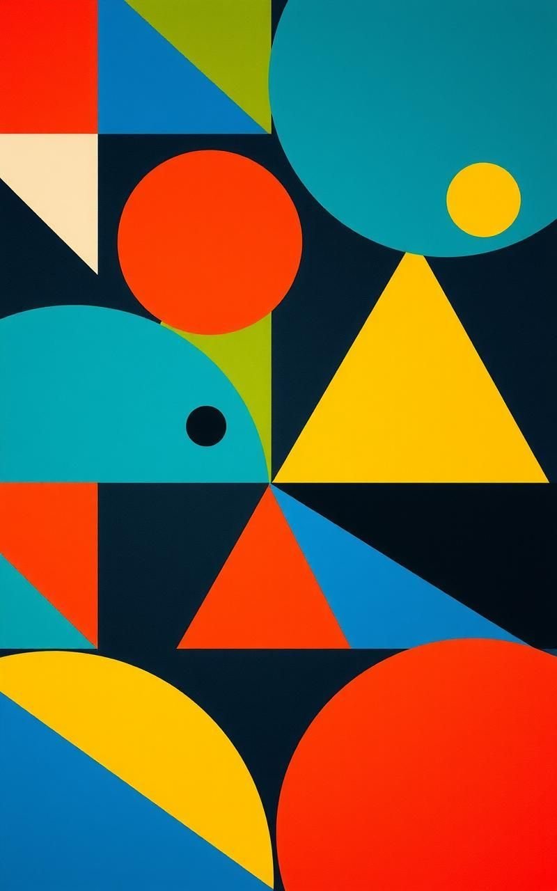 Bold Geometric Patterns For A Mid-Century Modern Look