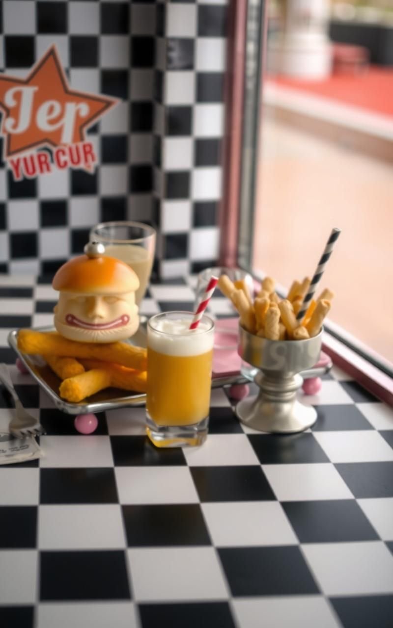 Checkerboard Patterns For Retro Diner Nostalgia