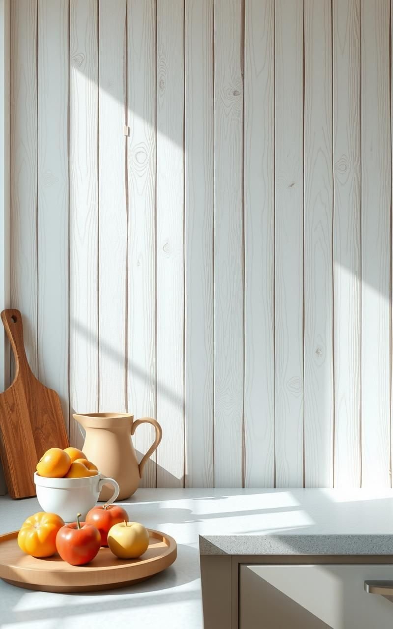 Classic Whitewashed Barnwood Pattern For Bright Farmhouse Spaces