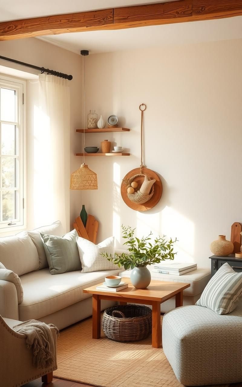 Rustic Chalky Paint Effect Wallpaper For Soft Farmhouse Walls