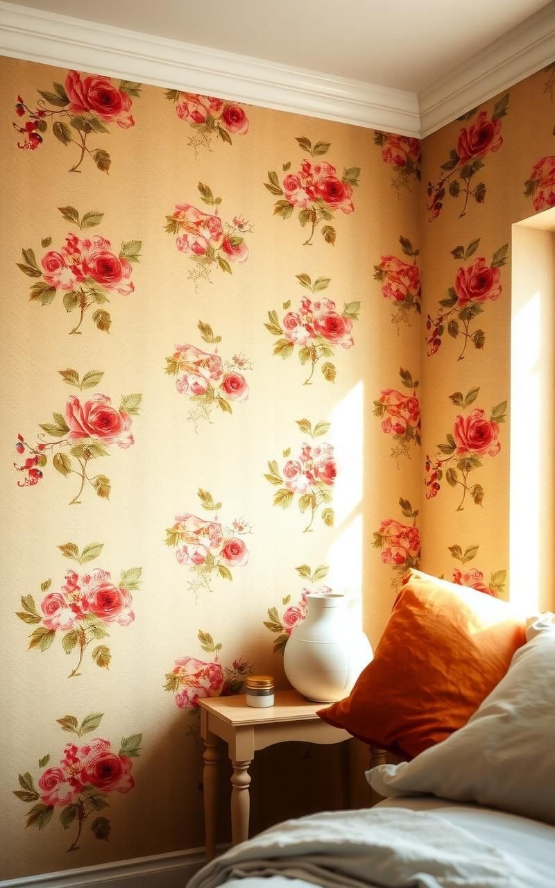 Vintage Floral Prints With Rustic Country Charm