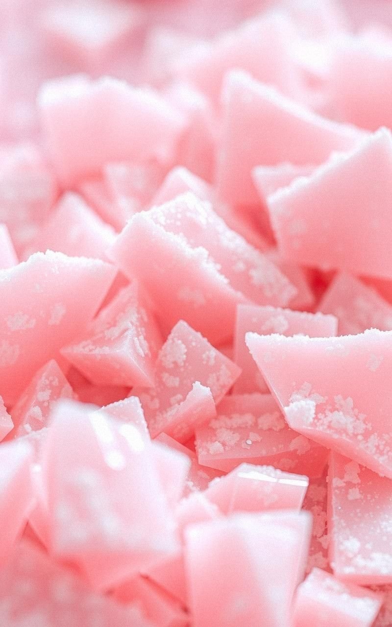 Powder Pink Sugar Crystal Sparkle