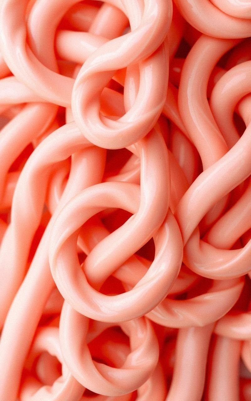 Soft Coral Taffy Twist Design