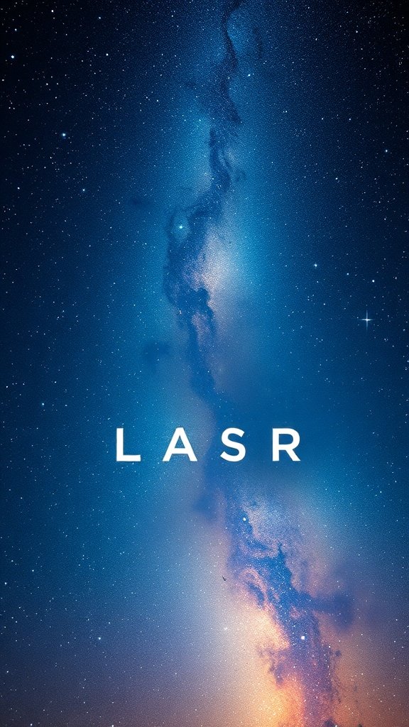 A beautiful night sky filled with stars and a glowing galaxy.