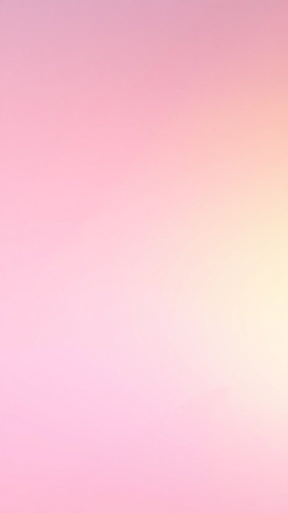 A soft gradient wallpaper transitioning from pink to gold.