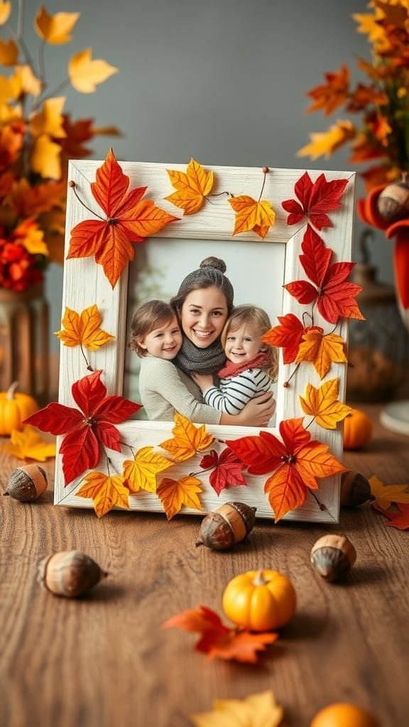 Assemble Leaf and Acorn Nature Frame