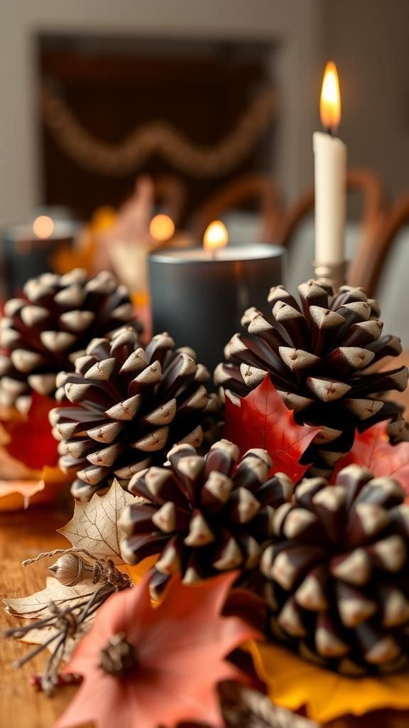 Natural Pinecone Decorations For Rustic Appeal