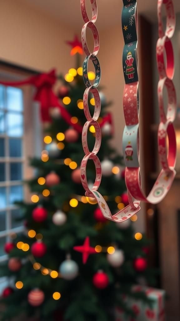 Creating A DIY Christmas Eve Countdown Chain