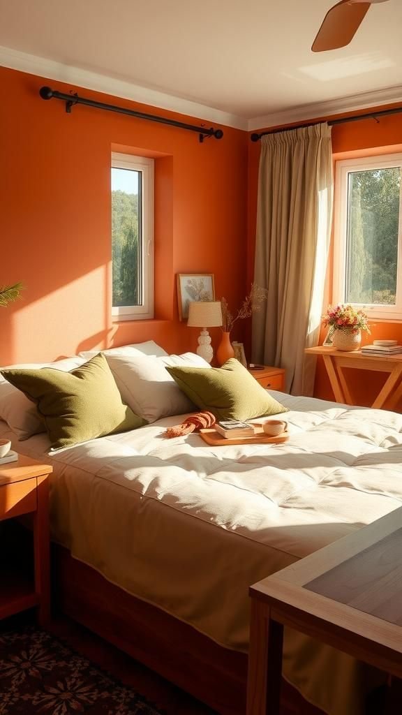 Incorporate Warm, Earthy Color Palettes