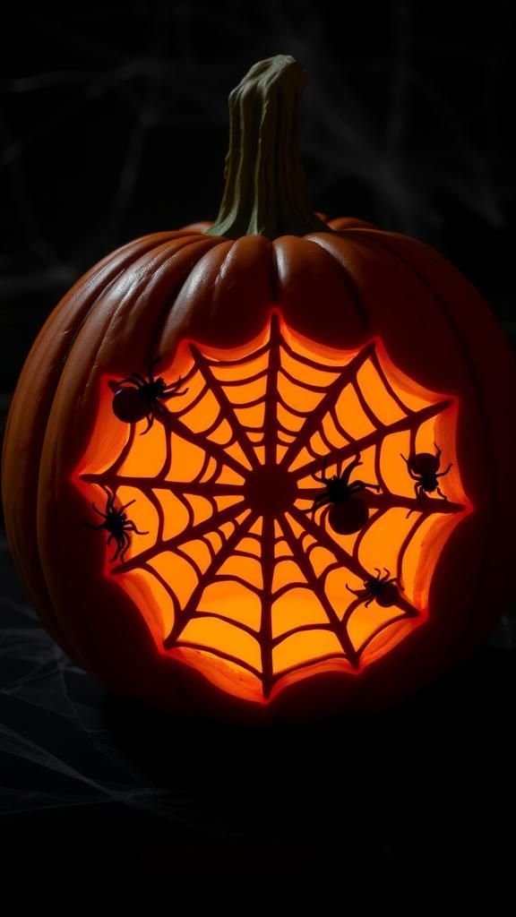 Spider Web and Creepy Crawlers