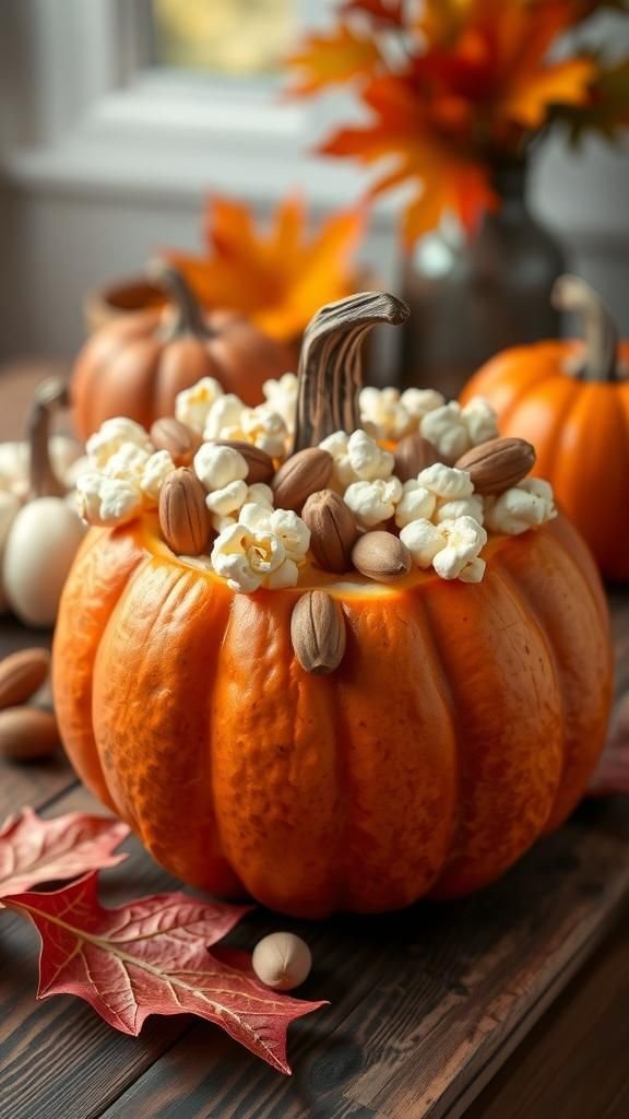 Pumpkin Bowl for Serving Fall Treats