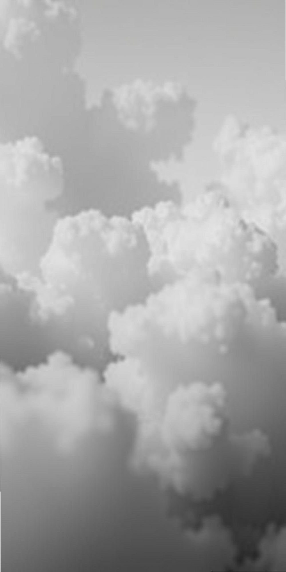 Smoky Grey Clouds With Soft Gradient Transitions