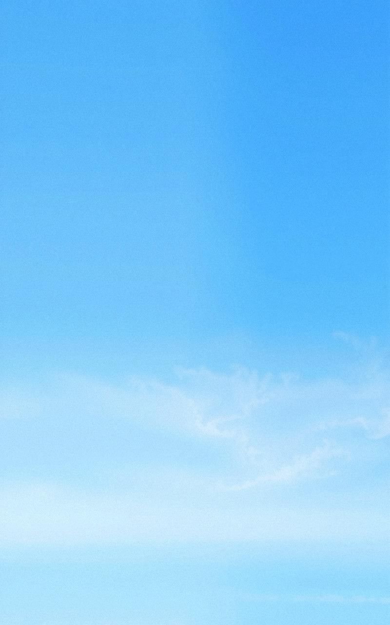 Cool Blue Sky With Subtle White Highlights