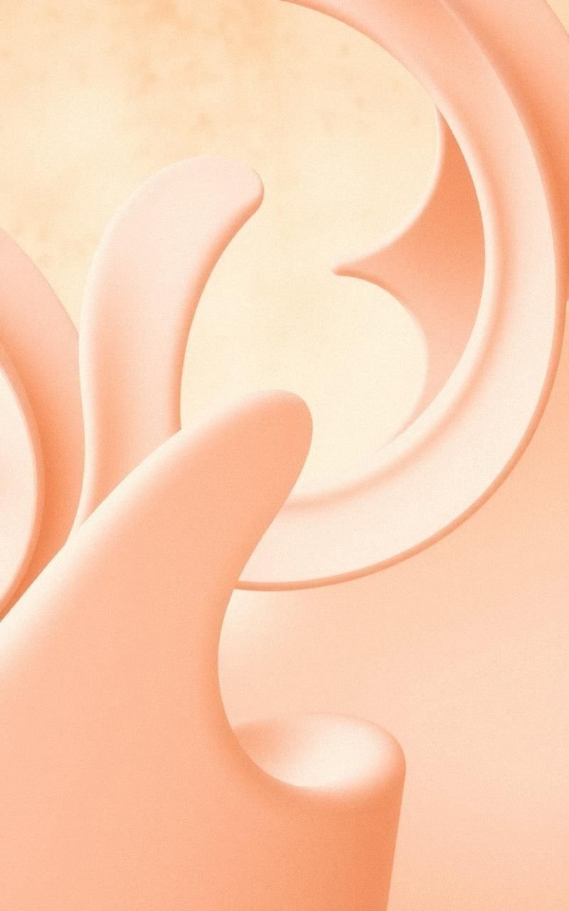 Muted Earthy Tones Blended In Sky Scene