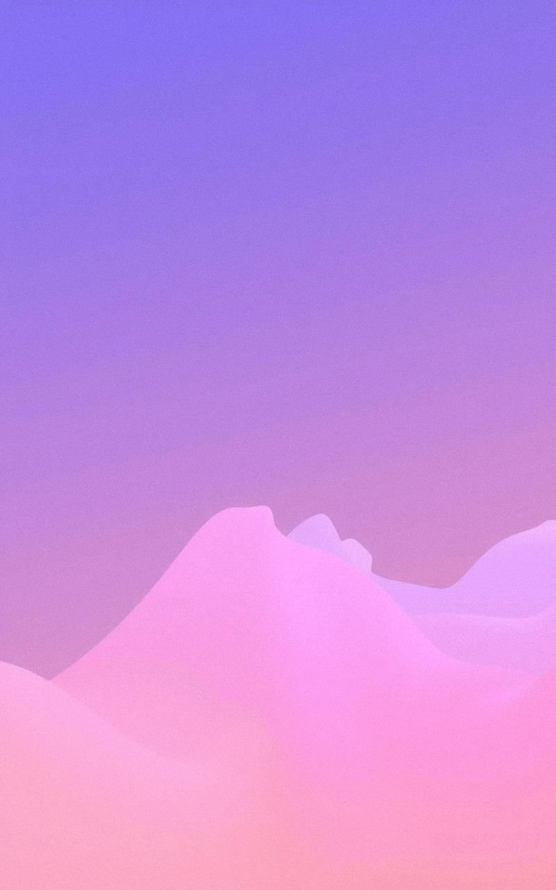 Twilight Gradient With Soft Violet And Pink